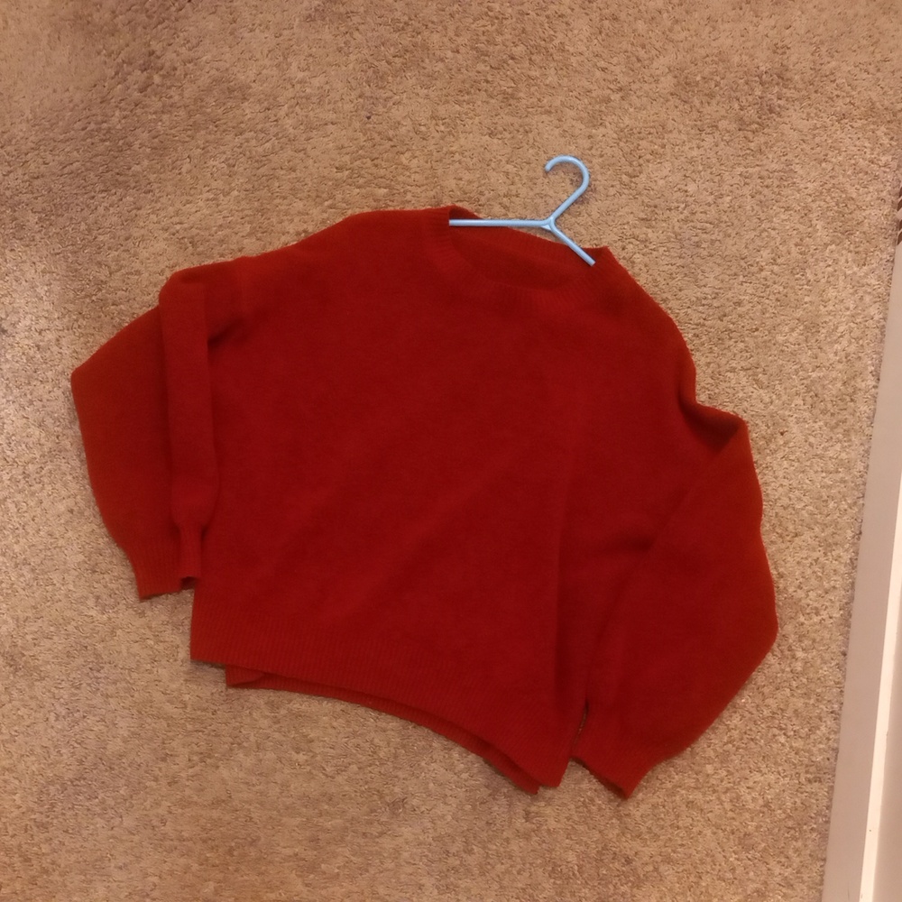 Women's Red Sweater